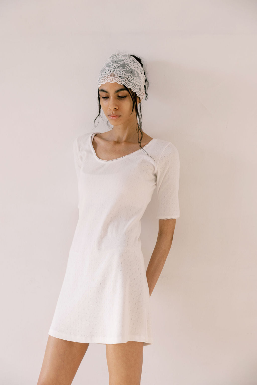 cosette pointelle cotton dress by plové